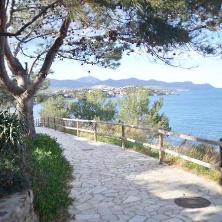 Residence Avec Piscine Face A La Mer, 1Ere Ligne Llança Exterior foto